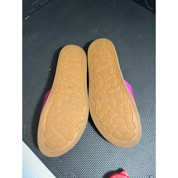 Women's Kork-Ease Tutsi Fuchsia Pink Slide Sandals Leather Boho Beach Shoe 11 - Picture 5 of 7